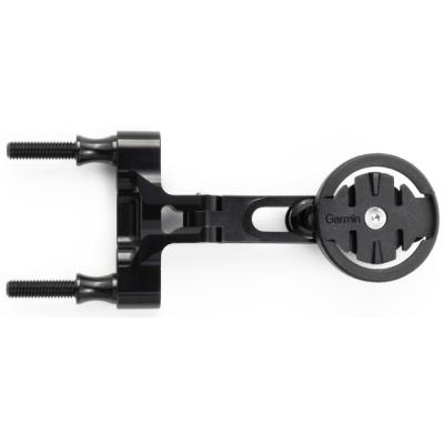 Cane Creek Vorbau Computerhalterung Garmin und Wahoo Frontplatte 22-35mm 4 Montageausrichtu  Schwarz Produktbild 1