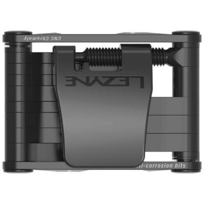 Lezyne Werkzeug V Pro 13 Black CrV Bits, Aluminium Side Plates  Black 13 Funktionen Produktbild 1
