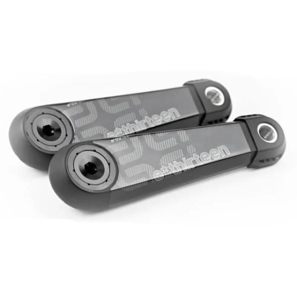 Ethirteen Kurbel e*spec Race Carbon 165mm mit Selbstabzieher schwarz  Schwarz , 165 mm