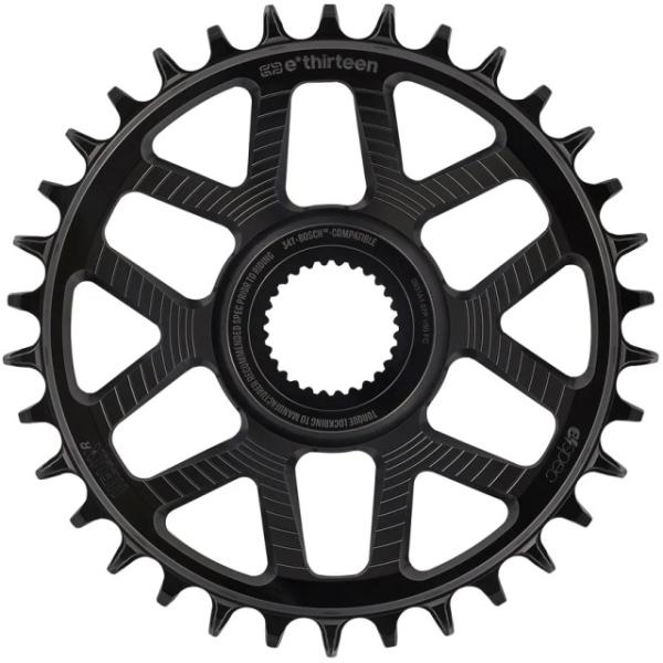 Ethirteen Kettenblatt Helix Race e*spec  DM 11/12 fach 34Z 15mm offset CL 55mm schwarz  Schwarz 34 Z&auml;hne