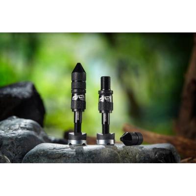 Ethirteen Tubelessventil Schrader Quickfill Gen2 Alu 2 Stk. 23-31mm schwarz  Black 23-31 mm Produktbild 1