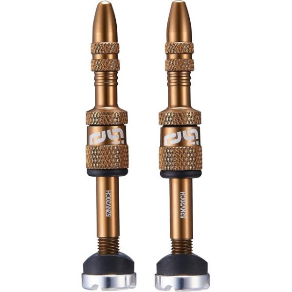 Ethirteen Tubelessventil Quickfill Gen2 Alu 2 Stk. 16-24mm bronze  Bronze 16-24 mm