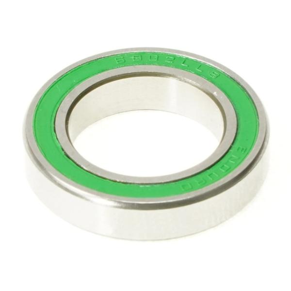 Enduro Bearings Kugellager S6802 LLB Stainless 15x24x5 Hub Bearing  Silber, Gr&uuml;n 15 mm x 24 mm x 5 mm