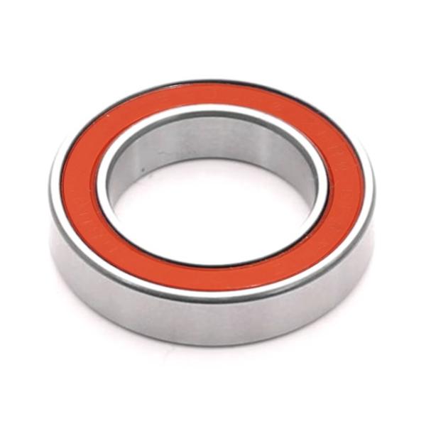 Enduro Bearings Kugellager CH 6802 LLB Ceramic Hybrid 15x24x5 Hub Bearing  Silber, Rot 15 mm x 24 mm x 5 mm