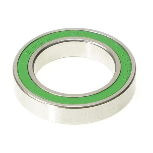 Enduro Bearings Kugellager S6803 LLB Stainless 17x26x5 Hub Bearing  Silber, Gr&uuml;n 17 mm x 26 mm x 5 mm