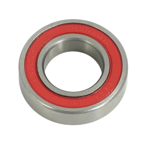 Enduro Bearings Kugellager CH 6902 LLB Ceramic Hybrid 15x28x7 Hub Bearing  Silber, Rot 15 mm x 28 mm x 7 mm