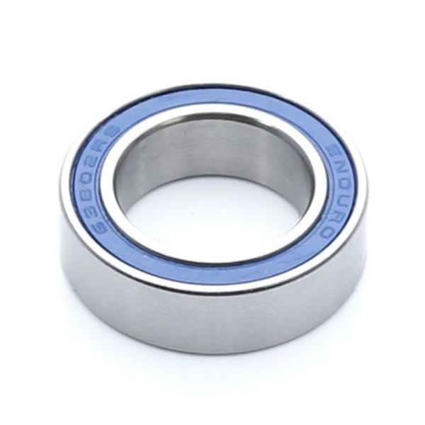 Enduro Bearings Kugellager 63802 LLB ABEC 3 15x24x7 Hub Bearing  Silber, Blau 15 mm x 24 mm x 7 mm