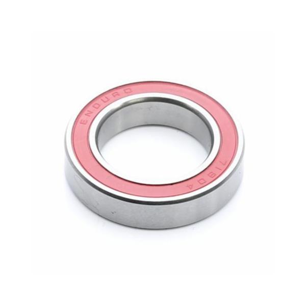 Enduro Bearings Kugellager 71804 LLB ABEC 5 20x32x7 Hub Bearing  Silber, Rot 20 mm x 32 mm x 7 mm