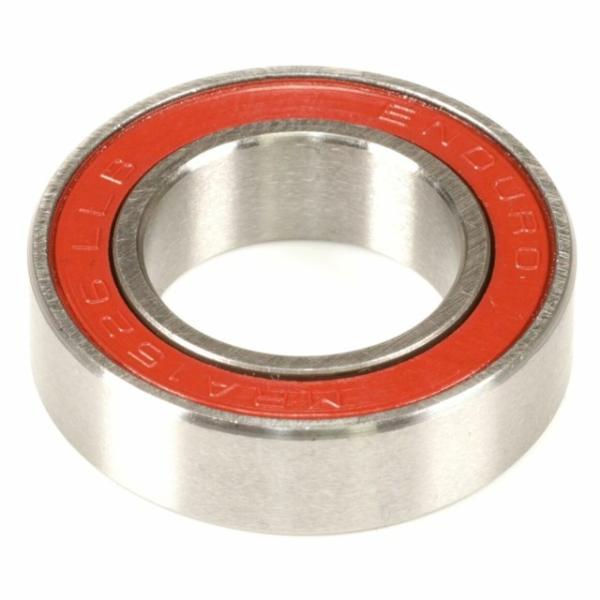 Enduro Bearings Kugellager MR 15267 LLU MAX ABEC 3 15x26x7 Suspension Bearing (Commencal)  Silber, Rot 15 mm x 26 mm x 7 mm
