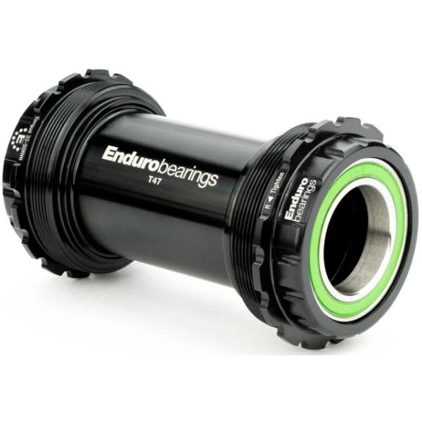 Enduro Bearings Tretlager Road T47 XD-15 24mm Achsen T47/68 Rahmen schwarz  Schwarz