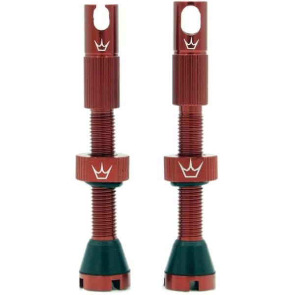 Peaty's Ventil Chris King TL MKII 42mm rot  Red 42 mm