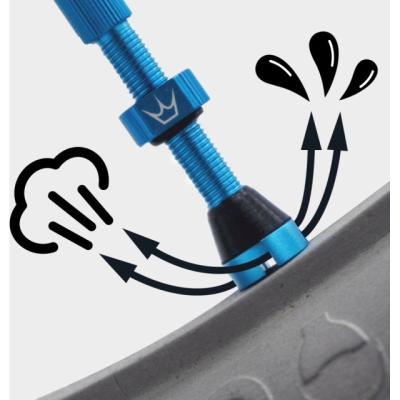 Peaty's Ventil Chris King TL MKII 42mm Box 26 Stk. schwarz  Black 42 mm Produktbild 1