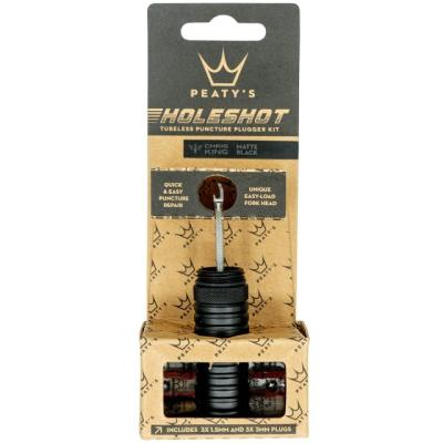 Peaty's Holeshot TL Puncture Plugger schwarz  Black Produktbild 1