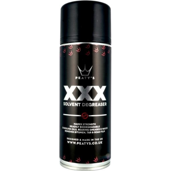 Peaty's Entfetter XXX Solvent Degreaser 400ml Aerosol  Schwarz, Silber 400 ml