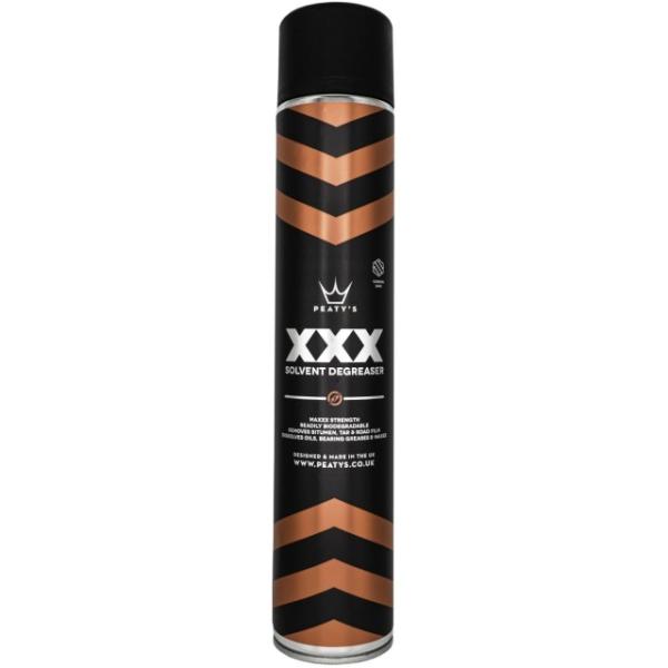 Peaty's Entfetter XXX Solvent Degreaser 750ml Aerosol  Schwarz, Orange 750 ml