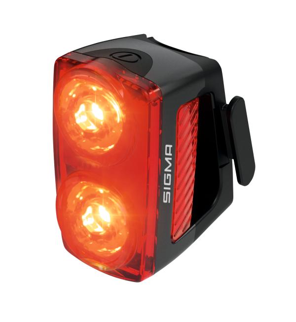 Sigma R&uuml;cklicht Buster RL 150 USB LED mit Bremslichtfunktion schwarz 