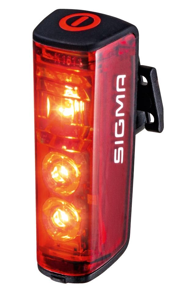 Sigma R&uuml;cklicht Blaze USB LED mit Bremslichtfunktion schwarz 