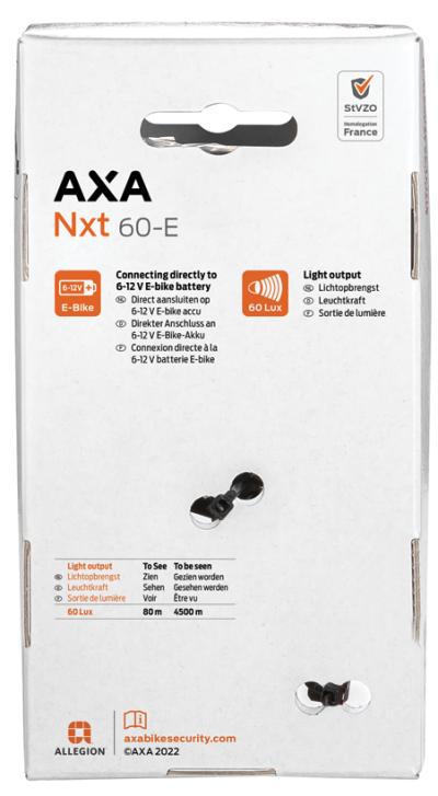 AXA Scheinwerfer Nxt 60 E-Bike 6-12V  Produktbild 5