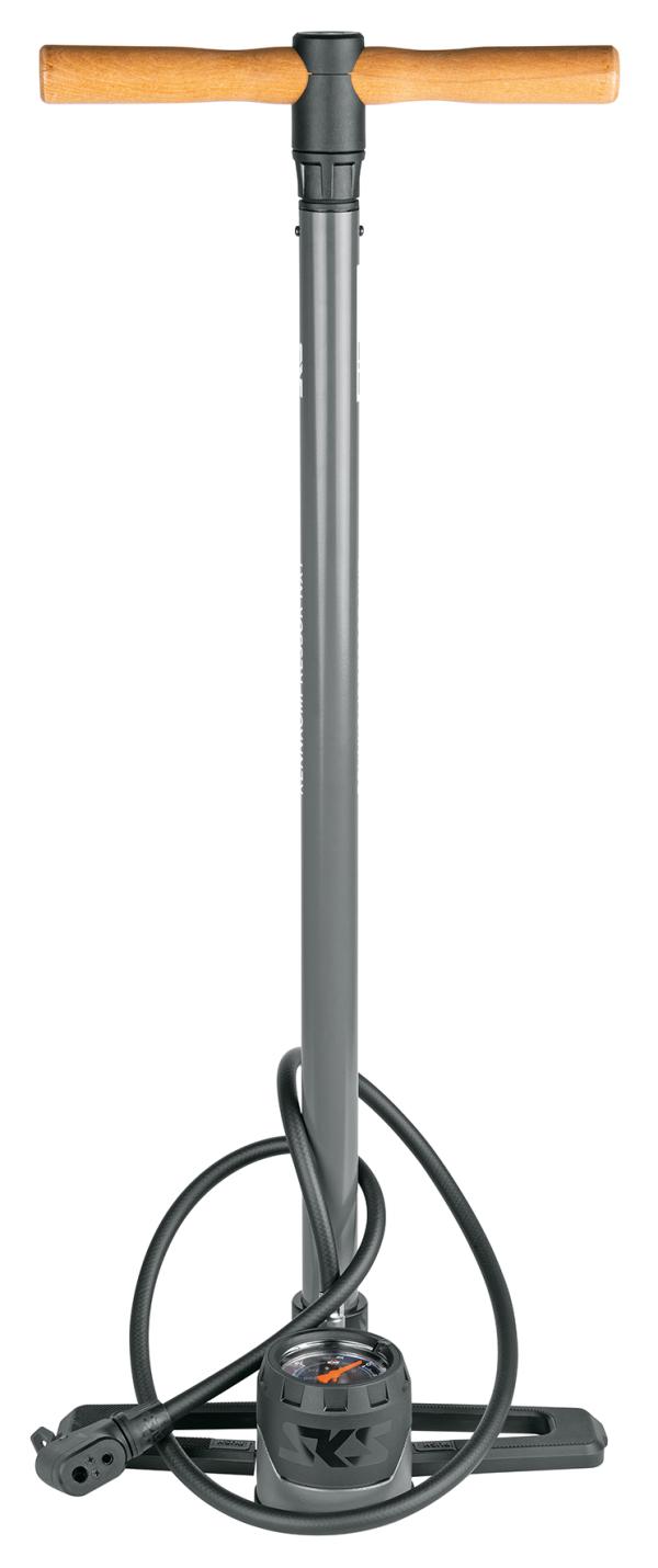 SKS Standpumpe Rennkompressor NXT Stahl Multi Valve schwarz 