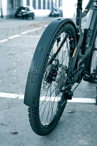 SKS Schutzblechgarnitur Bluemels Style Kunststoff 28" 46mm schwarz matt  Produktbild 3