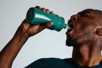 Elite Bidon Fly Tex 550 ml gr&uuml;n  Produktbild 2