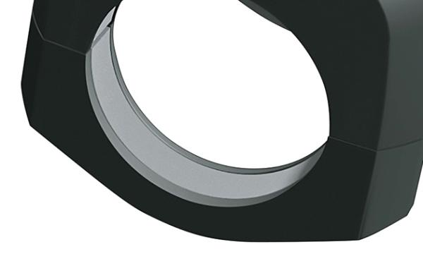 SKS Distanzgummis f&uuml;r Compit Smartphone Halter 22.2/25.4/31.8 schwarz 