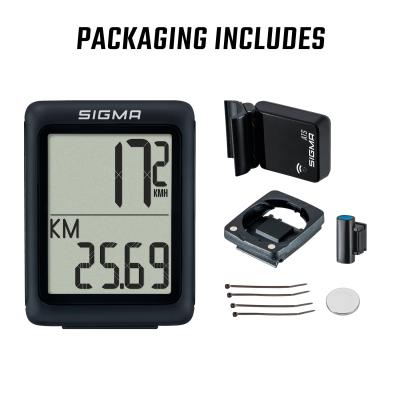 Sigma Computer BC 5.0 WL ATS kabellos analog schwarz  Produktbild 3