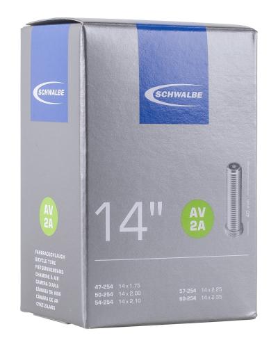 Schwalbe Schlauch AV2A 14" 47/60-254 Autoventil  Produktbild 1