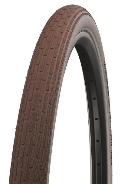 Schwalbe Pneu Fat Frank 28x2.00 Starr mit Reflexstreifen creme  Produktbild 1