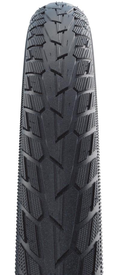 Schwalbe Pneu Road Cruiser 700x40C Starr mit Reflexstreifen black  Produktbild 1