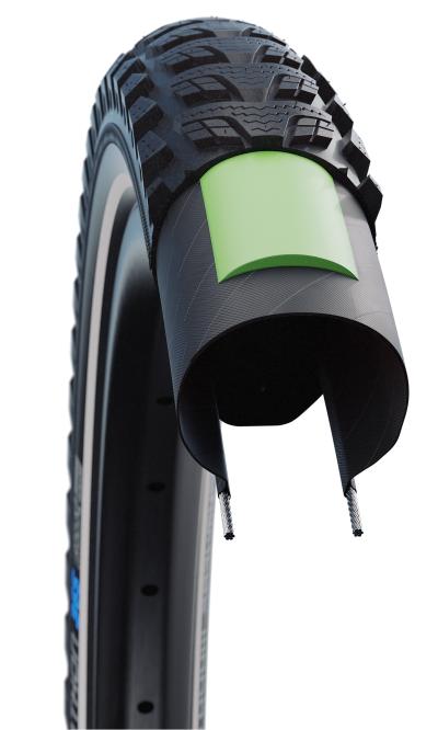 Schwalbe Pneu Marathon 365 28x2.15 starr mit Reflexstreifen black  Produktbild 1