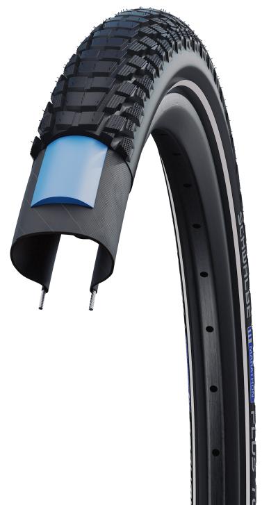 Schwalbe Pneu Marathon Plus Tour 700x38C Starr mit Reflexstreifen black  Produktbild 3
