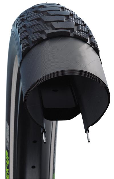 Schwalbe Pneu Pick-Up 24x2.15 Starr mit Reflexstreifen black  Produktbild 3