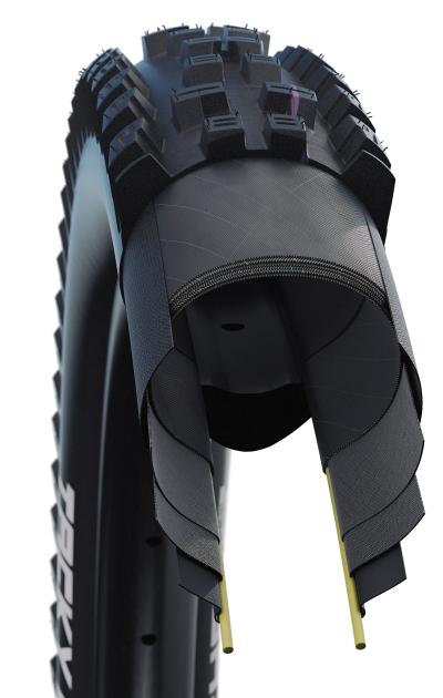 Schwalbe Pneu Tacky Chan 29x2.40 SuperDownhill Addix UltraSoft TL-Easy black  Produktbild 3