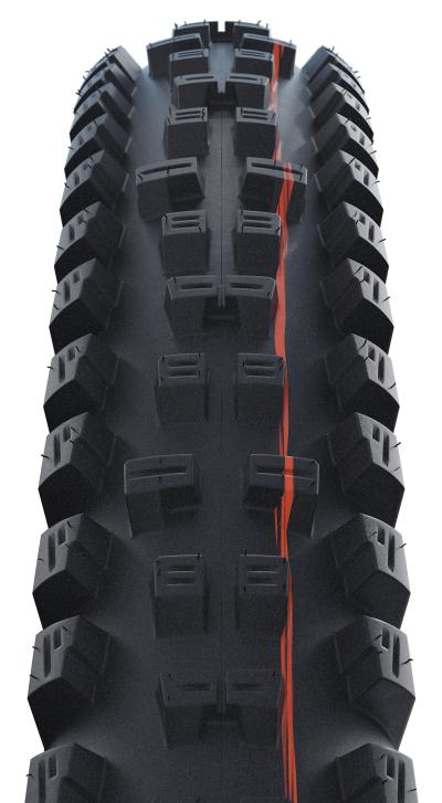 Schwalbe Pneu Tacky Chan 27.5x2.40 SuperDownhill Addix UltraSoft TL-Easy black  Produktbild 1
