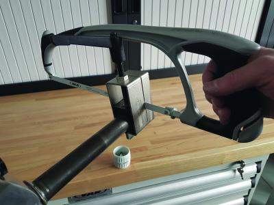 VAR Metalls&auml;gebogen mit einem Mi-Metall-S&auml;geblatt 300 mm DV-12800  Produktbild 1