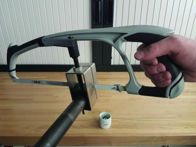 VAR Metalls&auml;gebogen mit einem Mi-Metall-S&auml;geblatt 300 mm DV-12800  Produktbild 2