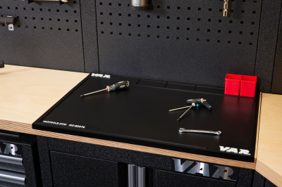 VAR Gummi-Werkbankmatte gross schwarz MO-52074  Produktbild 1