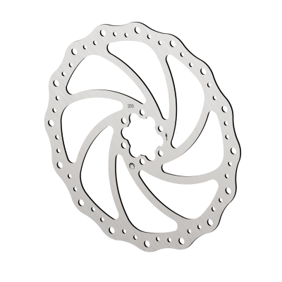 Bike Attitude Bremsscheibe PR-91 180 mm 6-Loch inkl. Schrauben  Produktbild 2