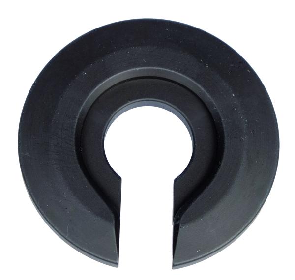 FOX Spring Retainer Slotted AI 6061 &Oslash;1.350 Perch 9mm Shaft Black Ano III 