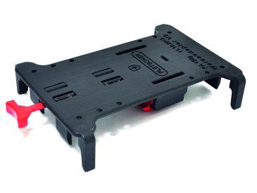 Pletscher Wersa Adapter mit Br&uuml;cke schwarz 