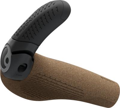 Ergon Lenkergriffe GP3 Evo BioKork Large brown  Produktbild 2
