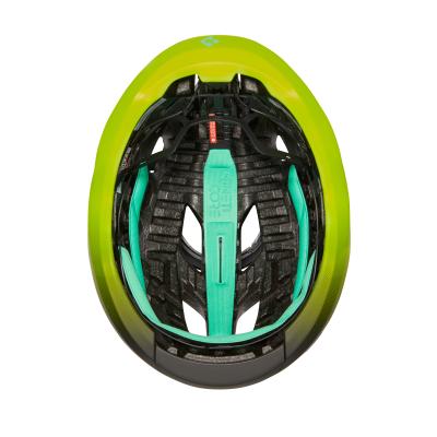 LAZER Unisex Road Strada KinetiCore Helm matte dark grey flash yellow L Produktbild 1