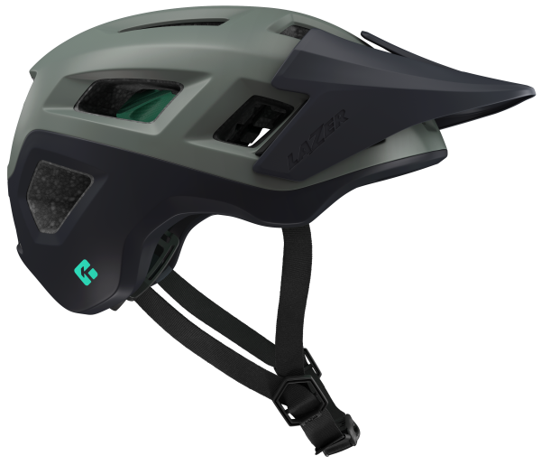 LAZER Unisex MTB Coyote KinetiCore Helm matte dark green S