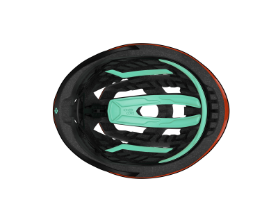 LAZER Unisex Road Z1 KinetiCore Helm flash orange L Produktbild 2