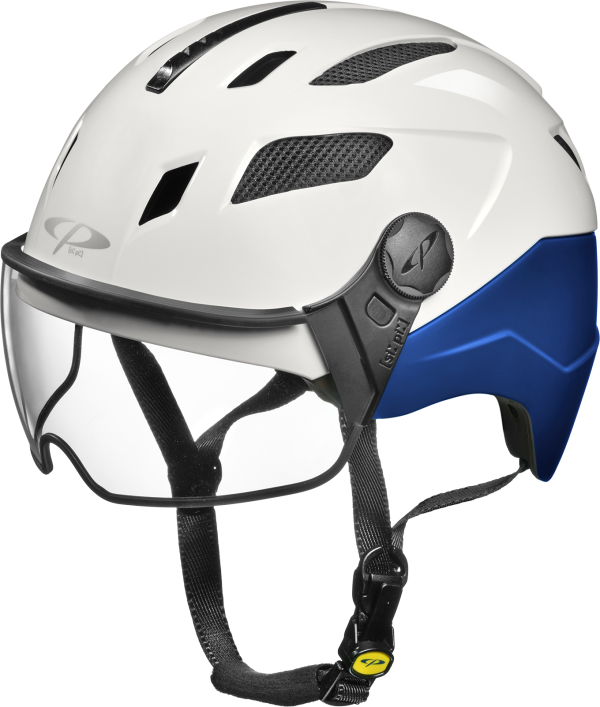 CP Bike CHIMAYO+ Urban Helmet visor clear magic/maritime blue s.t. S