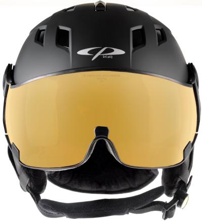 CP Ski CORAO+ Helmet black soft touch / Visor Nr.30 S Produktbild 2