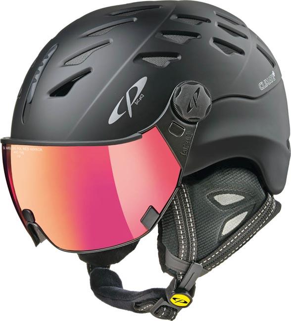 CP Ski CUMA Helmet black soft touch/black soft touch / Visor Nr.28 S