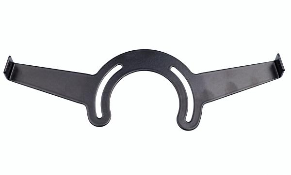 Horn Befestigungsbrille B42/44 f&uuml;r Catena A08/09 Bosch Gen3 schwarz 