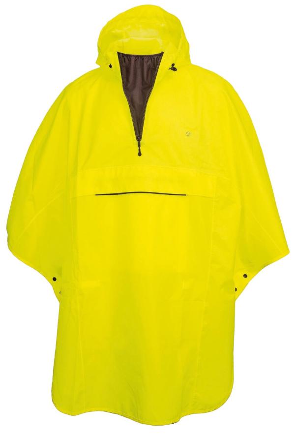 AGU Unisex Rain Poncho Grant neon yellow onesize